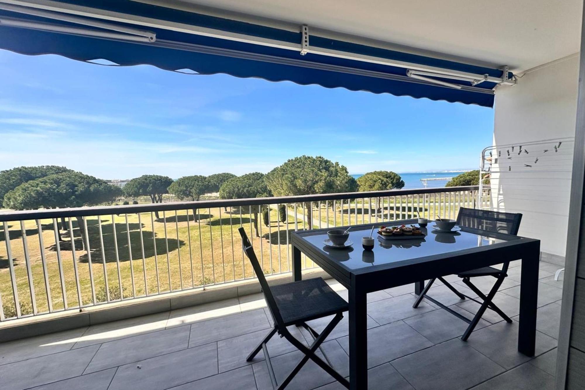 Le Mistral Appartement Standing Avec Vue Mer Exceptionnelle En 1Ere Ligne Le Grau-du-Roi Dış mekan fotoğraf